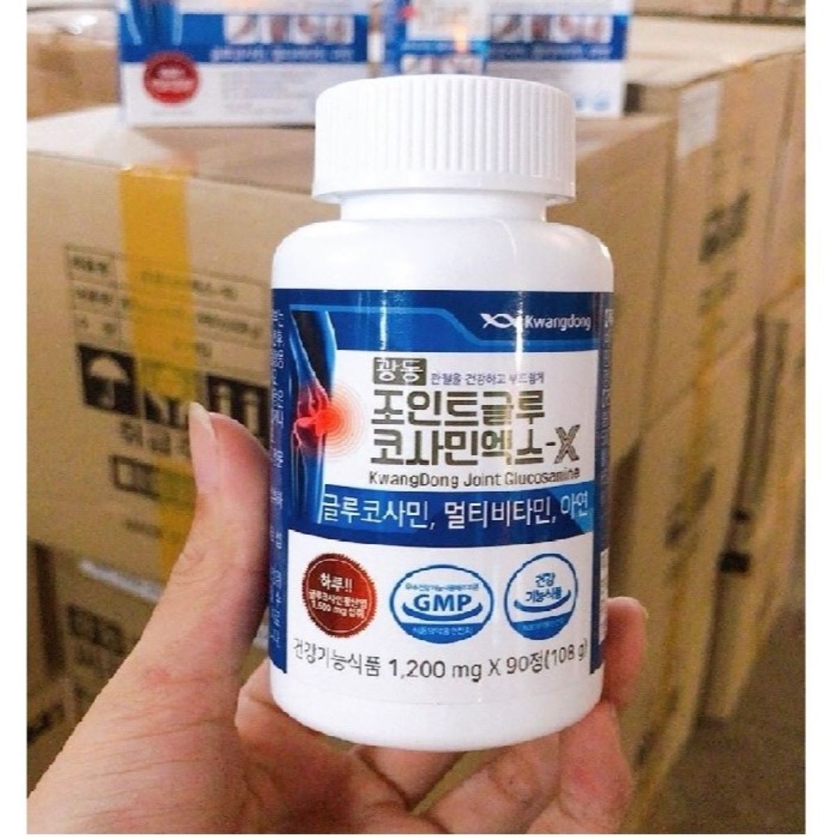 Viên Bổ xương GlucosaminX Kwangdong 180v